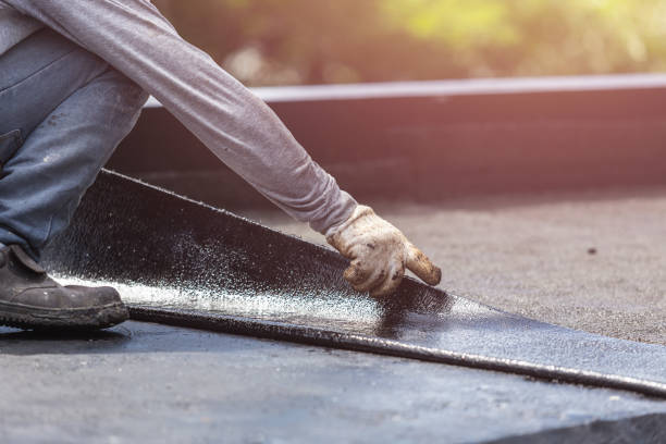 Professional Emergency Waterproofing technician working in Newfield, NJ